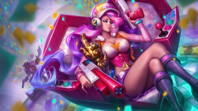 Arcade Miss Fortune LOL HD Wallpaper