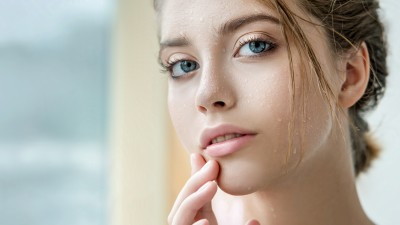 Women Blue Eyes Beauty Clear Skin HD Wallpaper