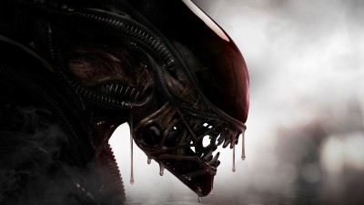 Alien Xenomorph Head Fiction Art HD Wallpaper