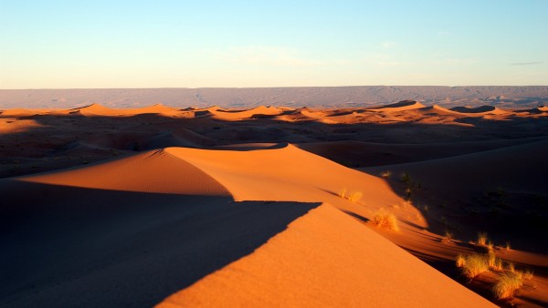 Morocco Africa Desert Sunrise Wallpaper