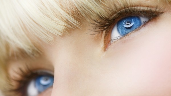 Women Face Blue Eyes Wallpaper