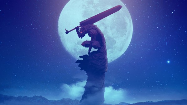 Berserk Armor Moon Sword Wallpaper