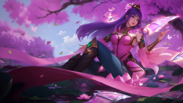 League of Legends Irelia Fan Art Wallpaper