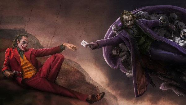 Joker Michelangelo Digital Art Wallpaper