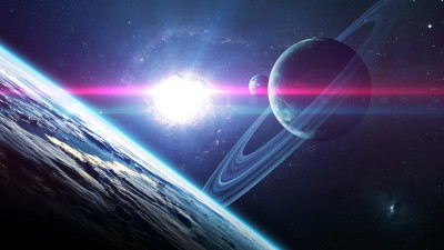 Planet Ring Nebula Distant Light HD Wallpaper