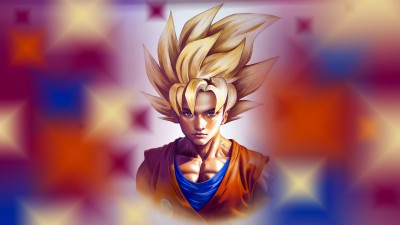 Super Saiyan Goku Fan Art