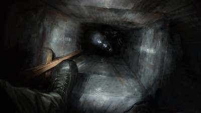 Alien Ventilation Shaft Art HD Wallpaper