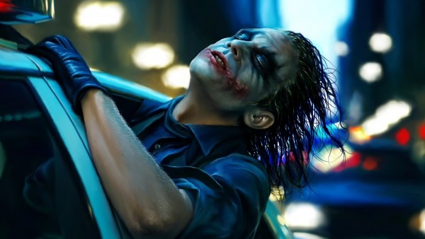 Joker Heath Ledger Dark Knight Wallpaper