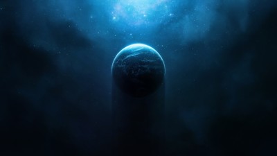 Submerged Planet Space Universe HD Wallpaper