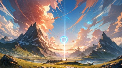 Mana Ring Dreamscape Ai Art HD Wallpaper