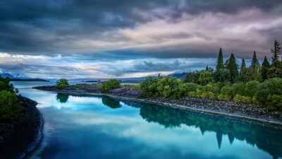 New Zealand Lake Tekapo HD Wallpaper