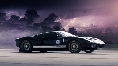 Ford GT Black Clouds Lightning