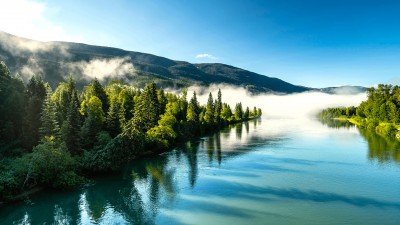 Canada Jasper National Park Landscape HD Wallpaper