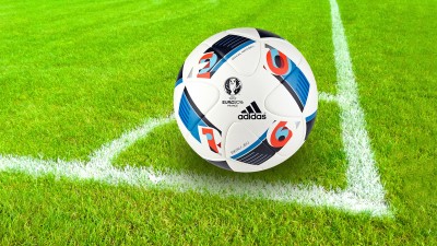 Soccer Ball Corner Green Grass HD Wallpaper