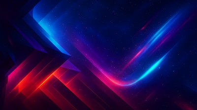 Abstract Space Curves Lines HD Wallpaper