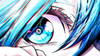 Hatsune Miku Anime Girl Blue Eyes HD Wallpaper