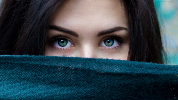 Girl Green Eyes Beauty Wallpaper