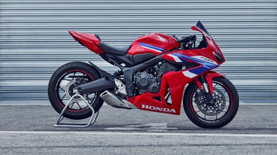 Red Honda CBR650R Bike