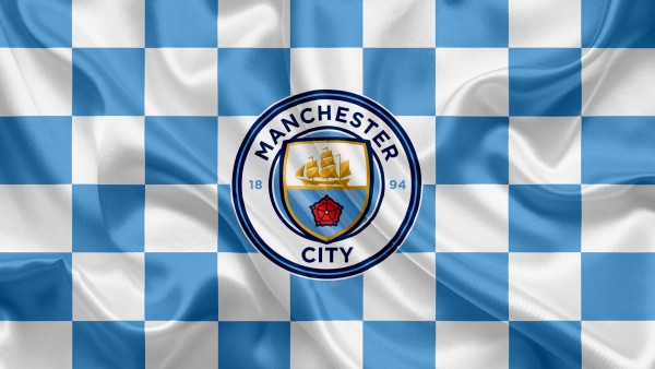 Manchester City Football Soccer Flag Wallpaper