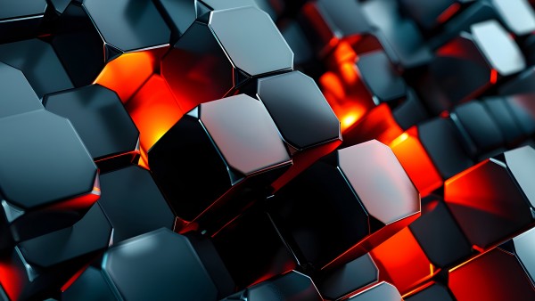 3D Cube Dynamics Wallpaper