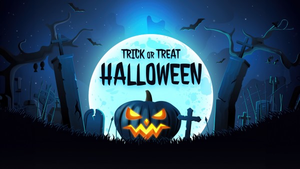 Happy Halloween Trick Or Treat Wallpaper
