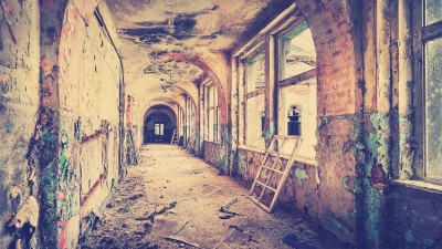 Abandoned Hallway Building