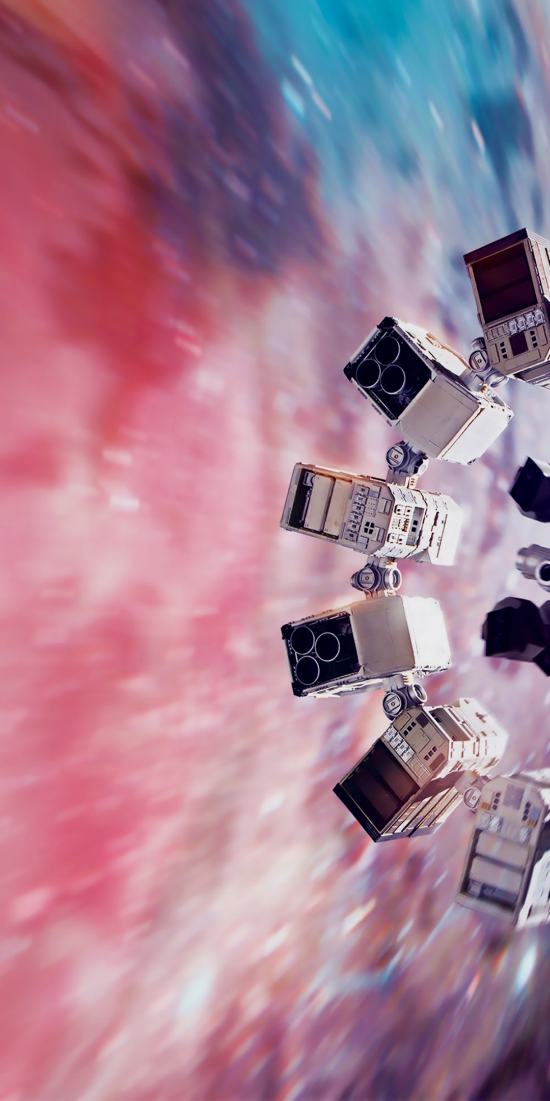 Interstellar Endurance Spaceship Wallpaper 1080x2160 Resolution