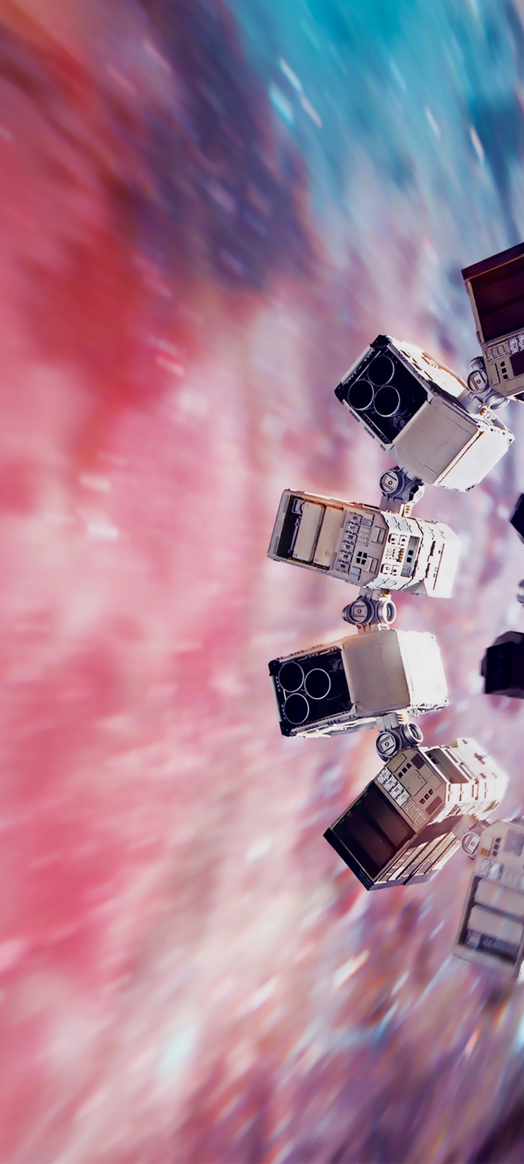 Download Interstellar Endurance Spaceship Wallpaper in 1080x2400 Resolution