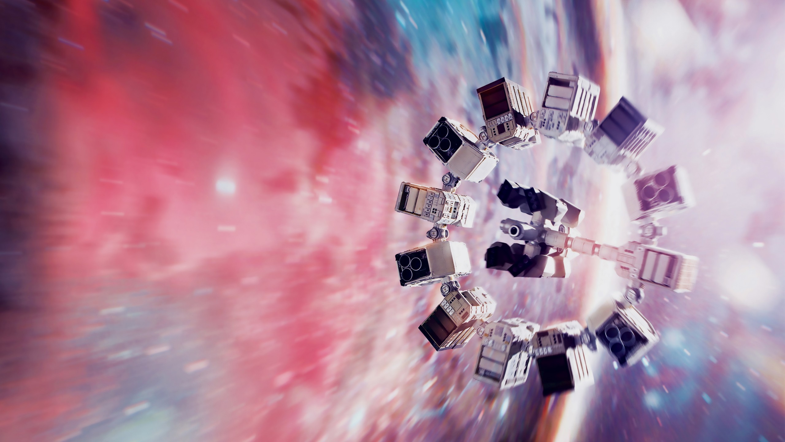 Download Interstellar Endurance Spaceship Wallpaper in 2560x1440 Resolution