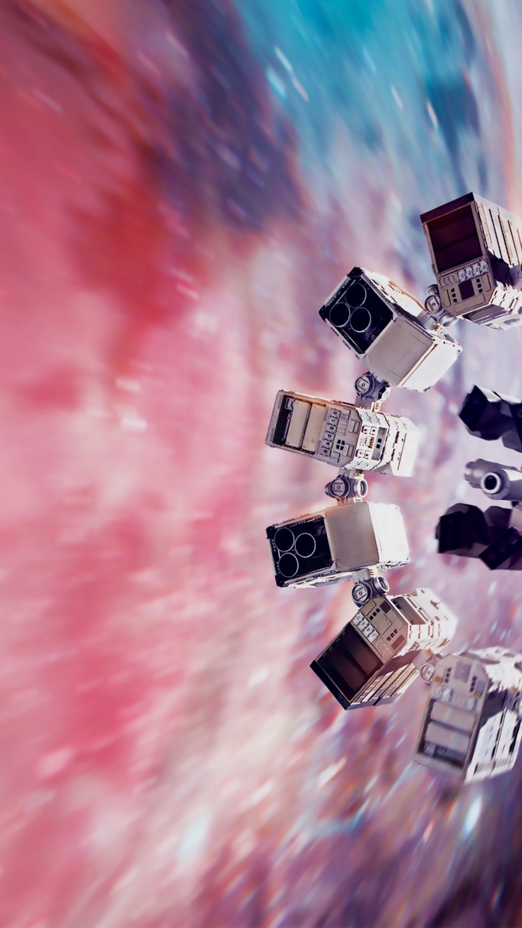 Download Interstellar Endurance Spaceship Wallpaper in 750x1334 Resolution