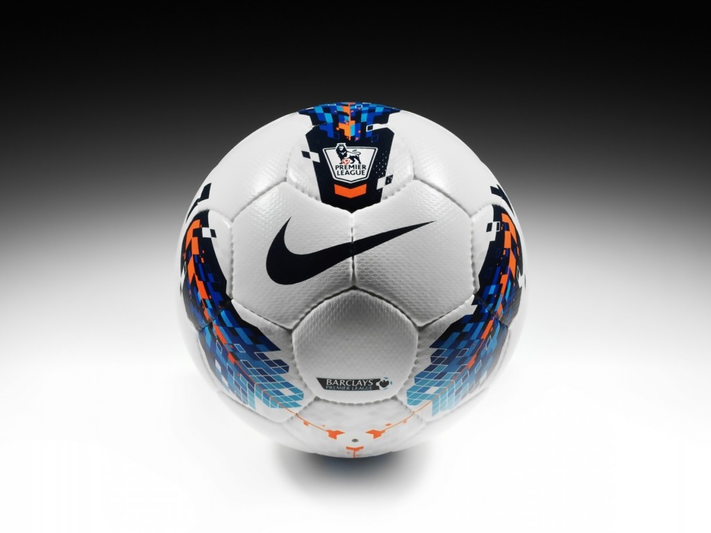 Download Nike Premier League Soccer Ball Wallpaper in 1024x768 Resolution