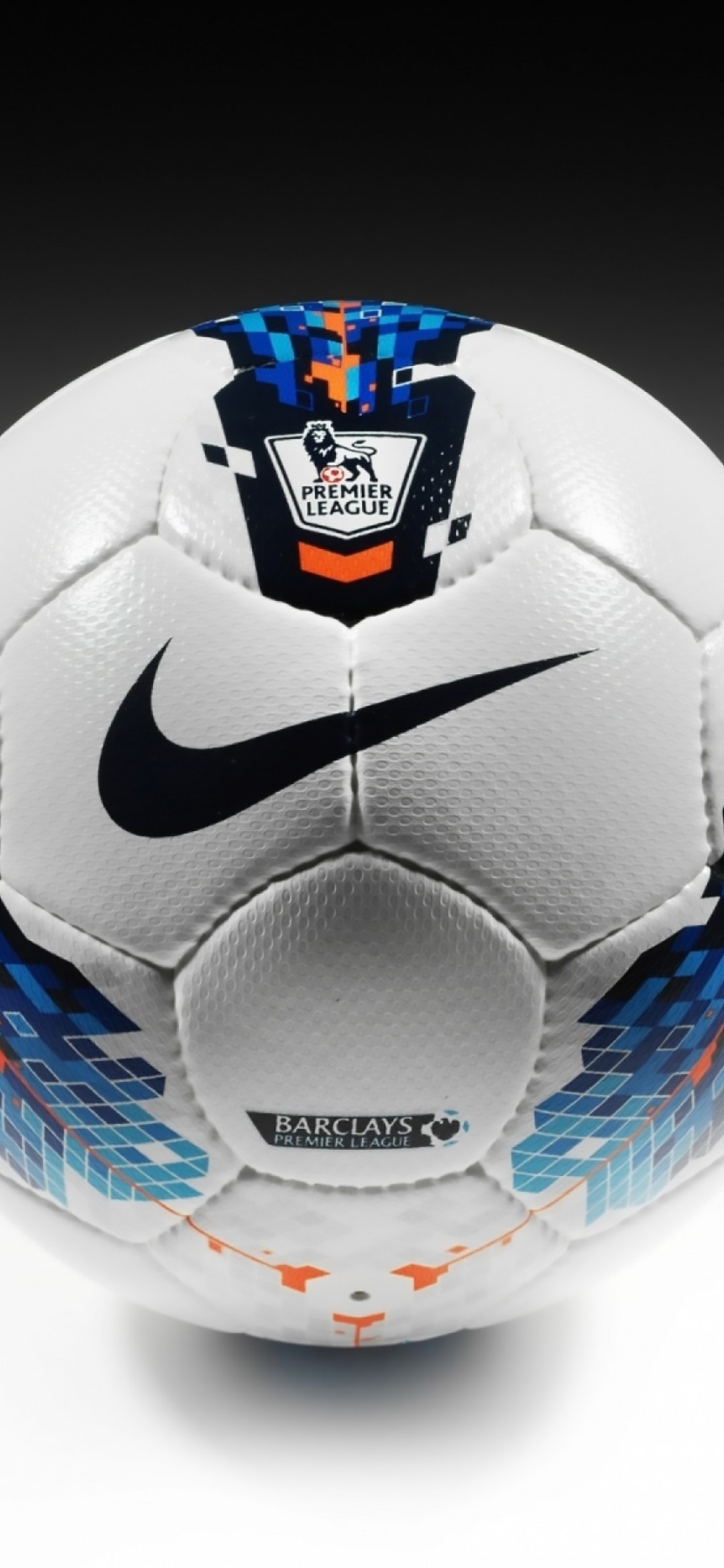 Download Nike Premier League Soccer Ball Wallpaper in 1080x2340 Resolution