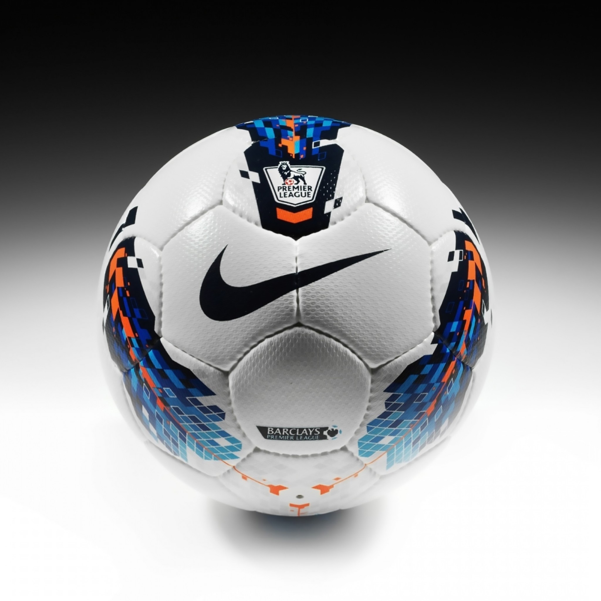 Download Nike Premier League Soccer Ball Wallpaper in 2048x2048 Resolution