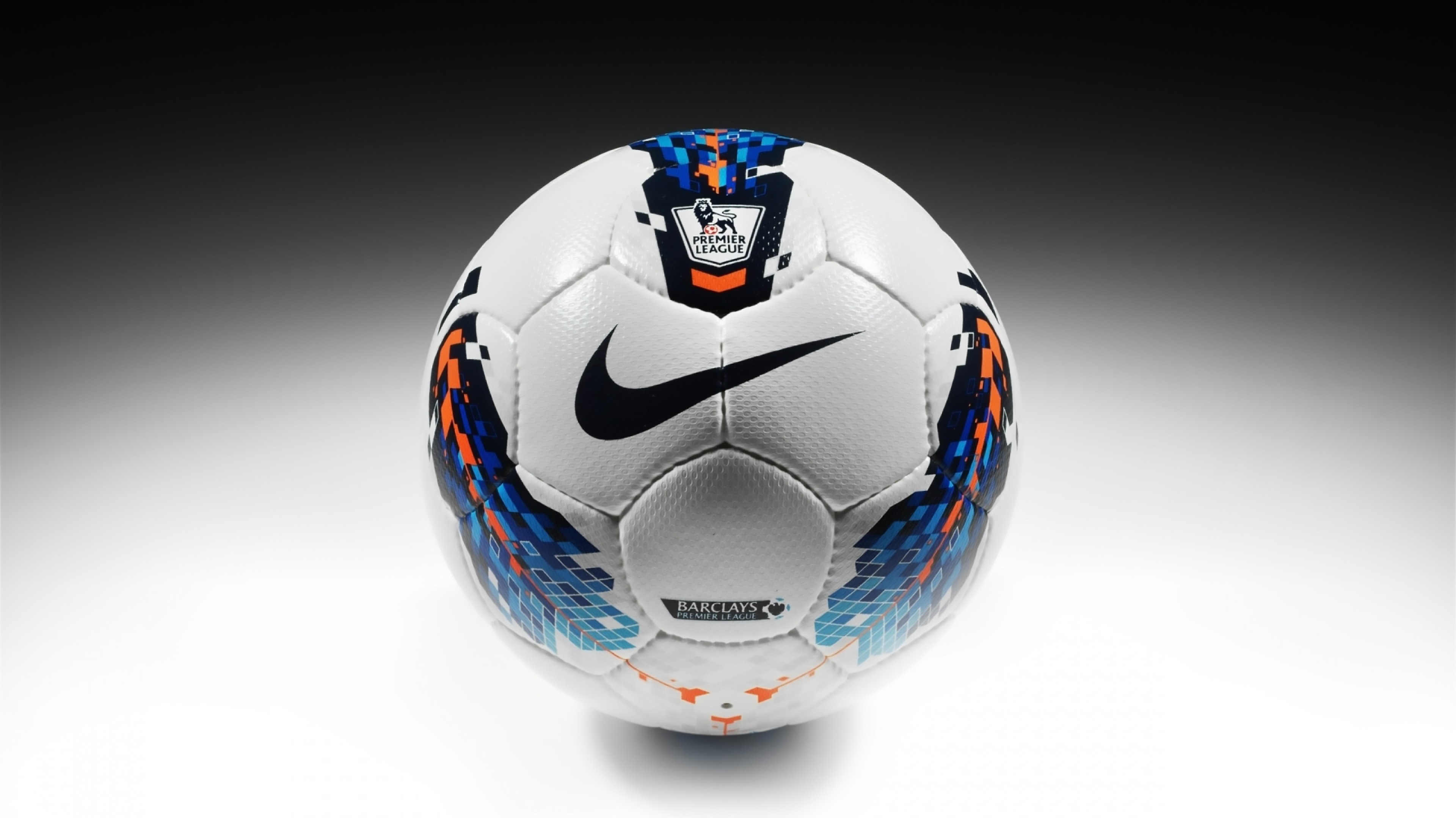 Download Nike Premier League Soccer Ball Wallpaper in 3840x2160 Resolution