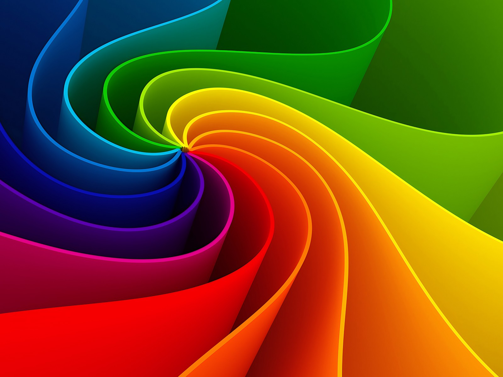 Download Colorful Swirl Abstract Wallpaper in 1600x1200 Resolution