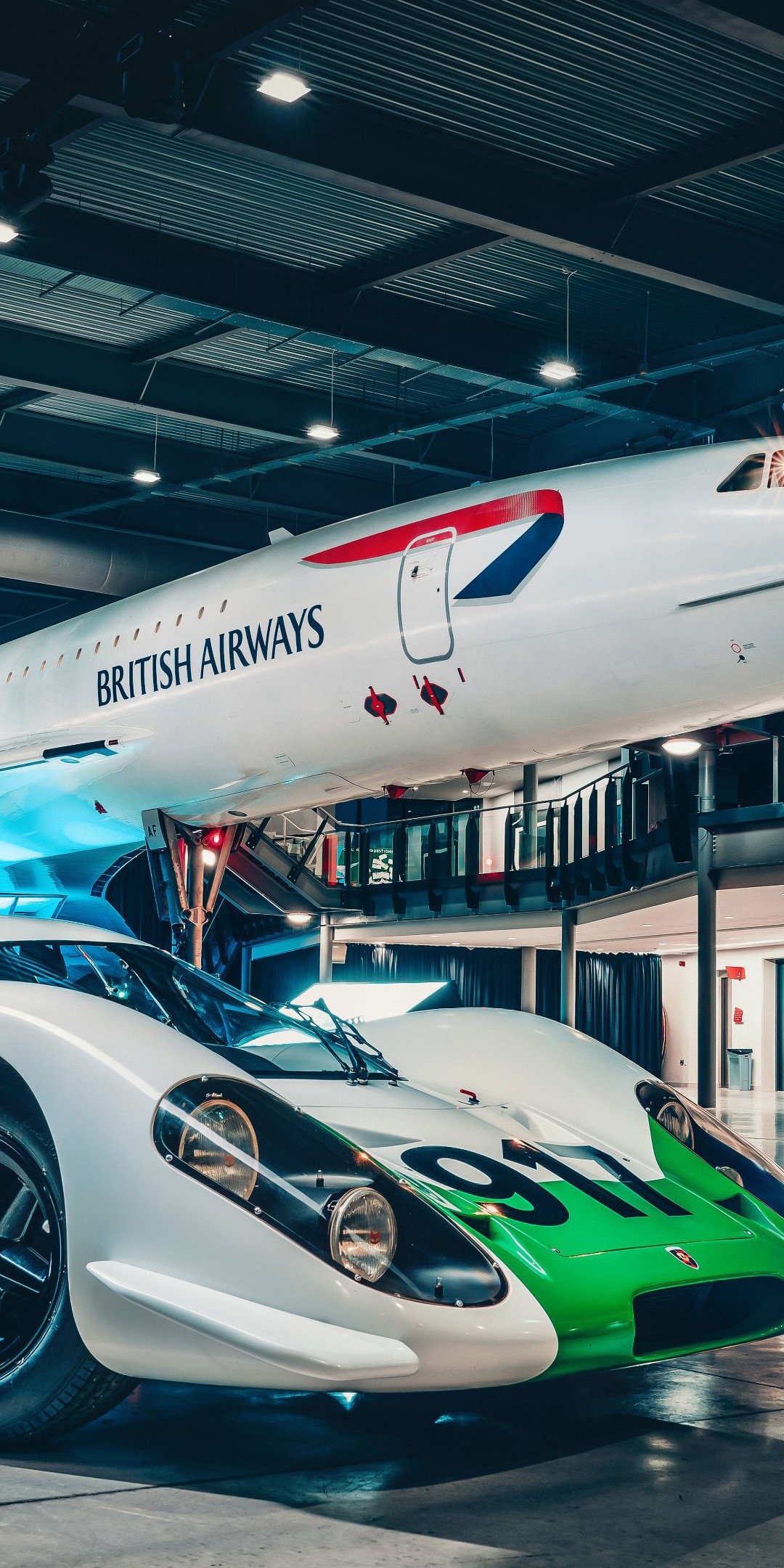 Download Porsche 917 Concorde Wallpaper in 1080x2160 Resolution