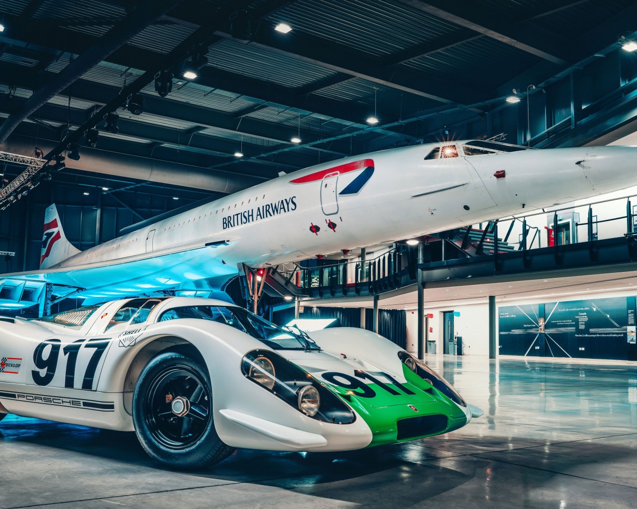 Download Porsche 917 Concorde Wallpaper in 1280x1024 Resolution