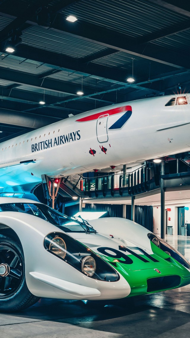 Download Porsche 917 Concorde Wallpaper in 640x1136 Resolution