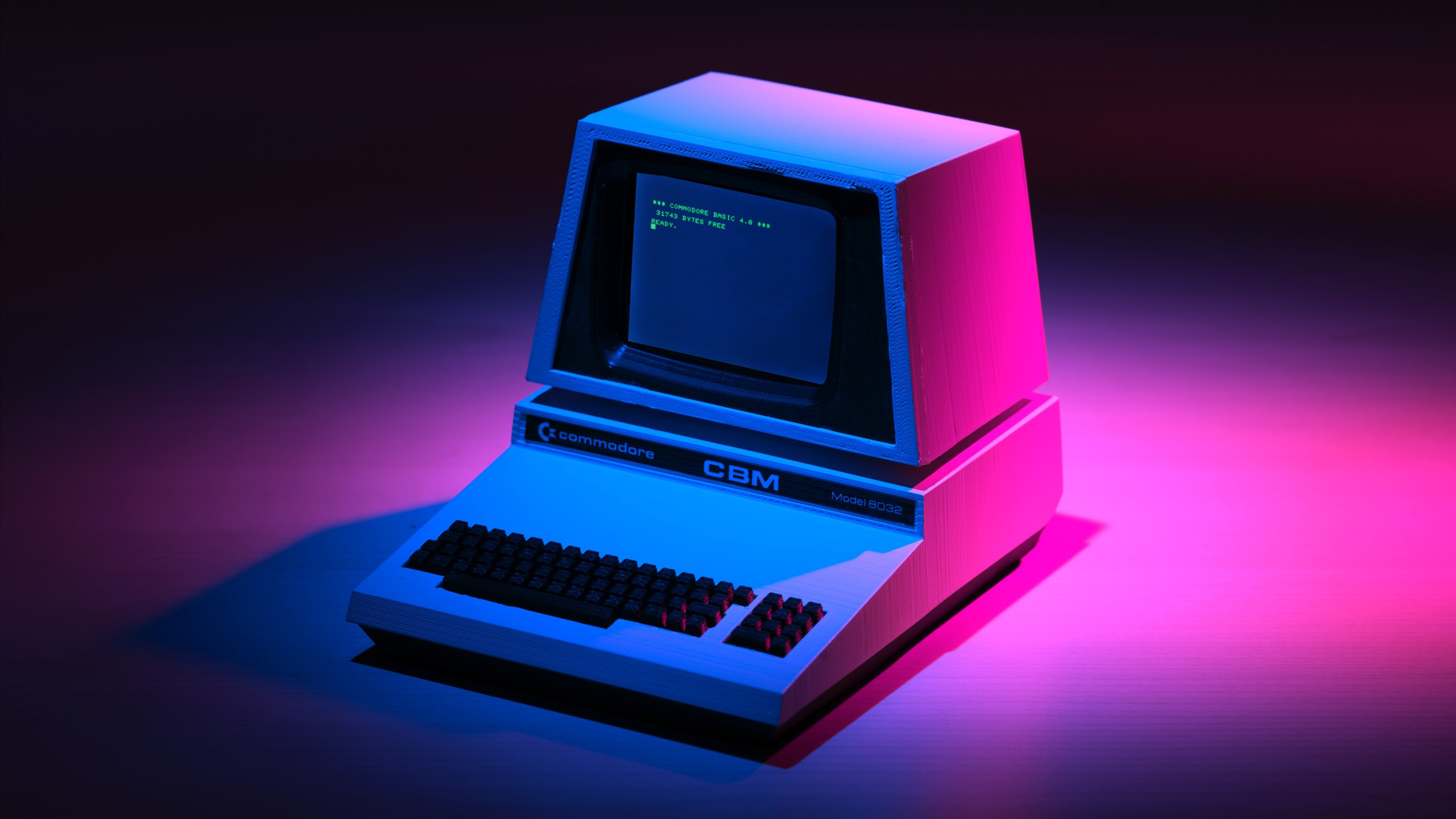 Download Retro Pc Commodore Pet Mini Wallpaper in 2560x1440 Resolution
