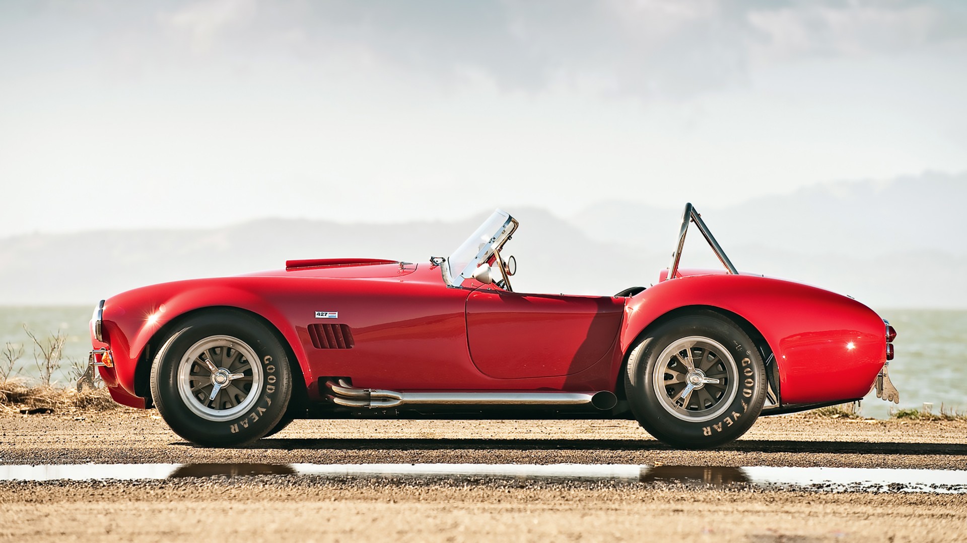 Download Red 1966 Shelby Cobra 427 Wallpaper in 1920x1080 Resolution