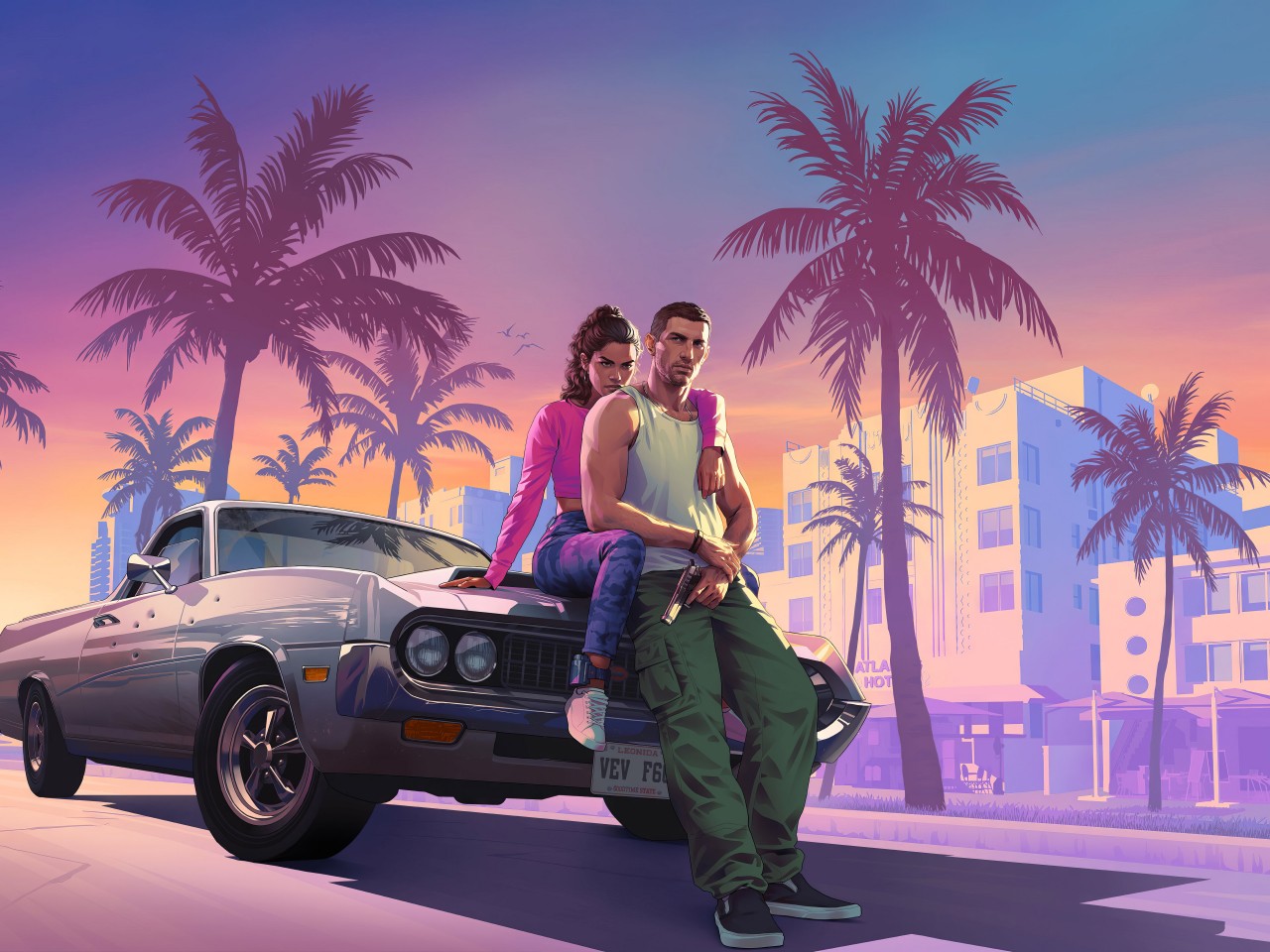 Download Grand Theft Auto VI Characters Wallpaper in 1280x960 Resolution