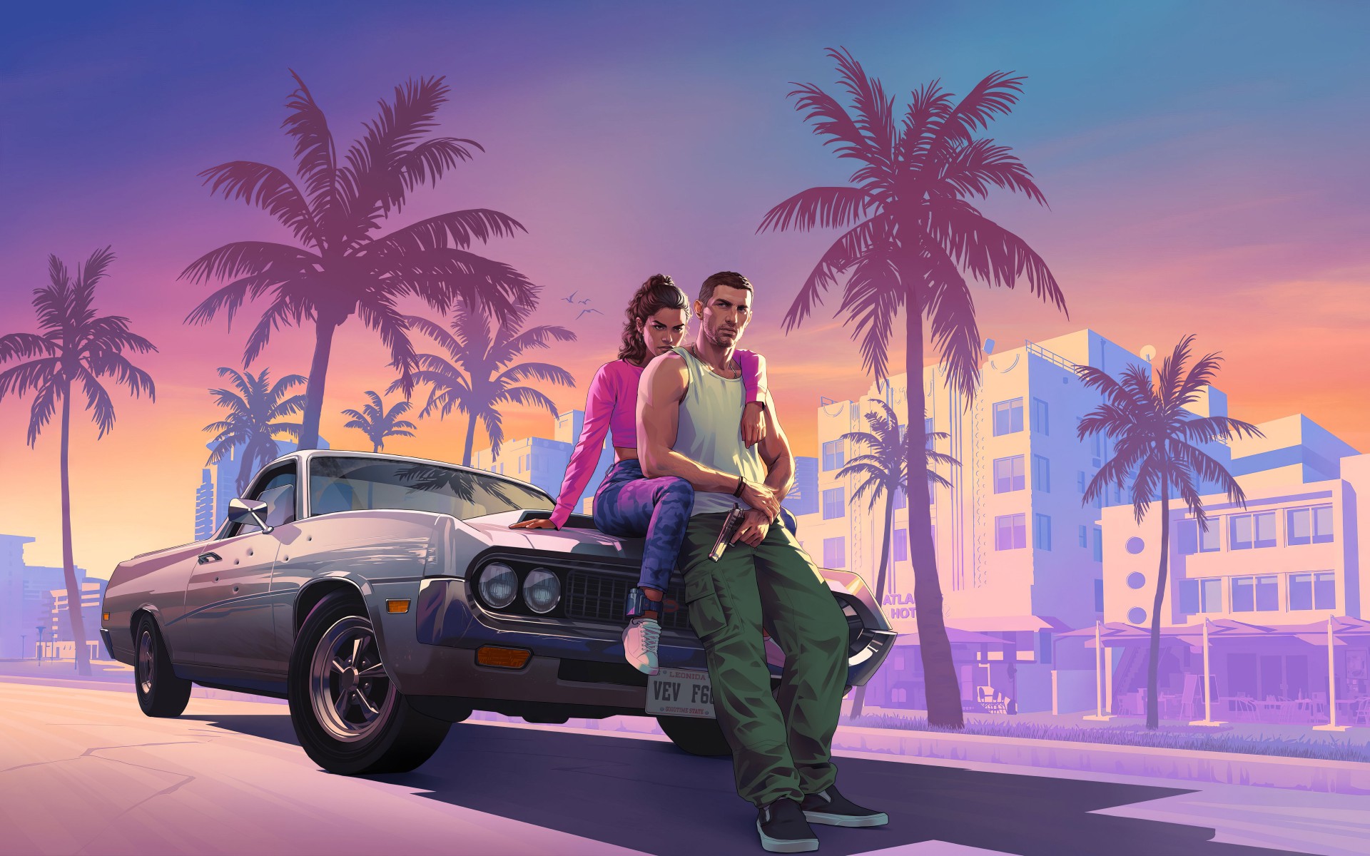 Download Grand Theft Auto VI Characters Wallpaper in 1920x1200 Resolution