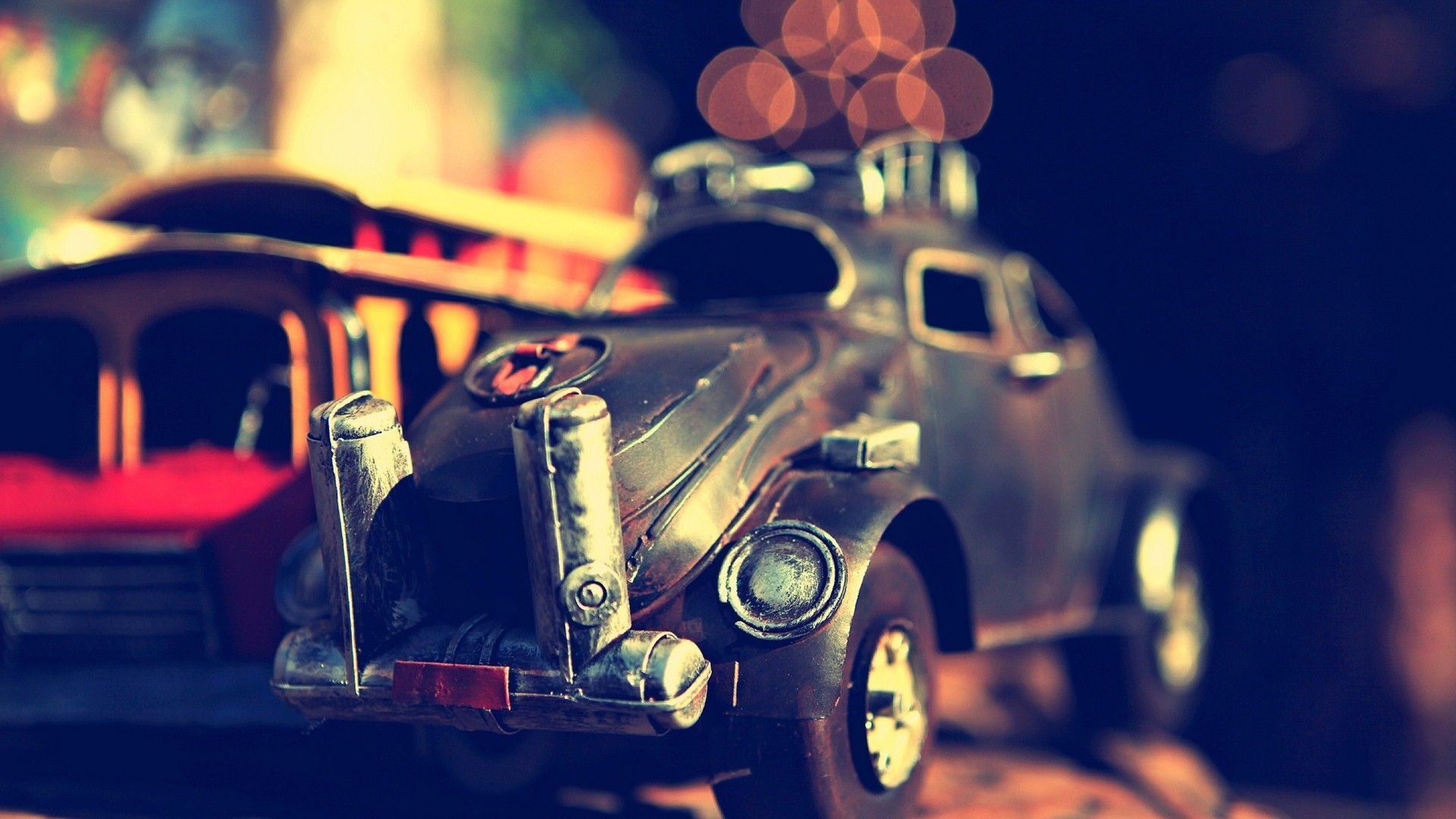 Download Old Vintage Toy Car Wallpaper in 1920x1080 Resolution