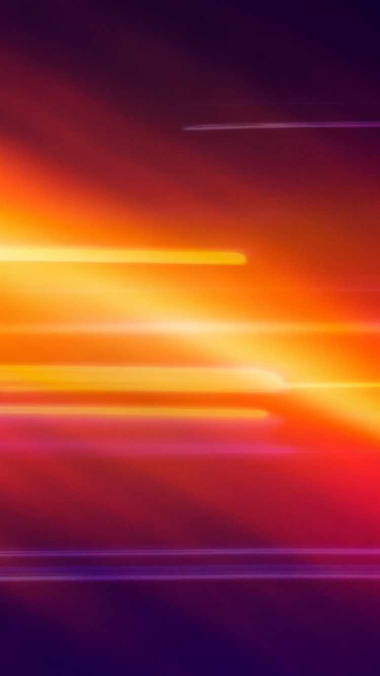 Download Colored Beam Lights Wallpaper in 750x1334 Resolution