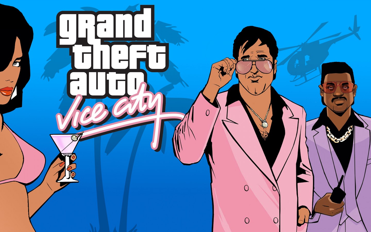 GTA Vice City Fan Art Wallpaper - 1440x900 Resolution