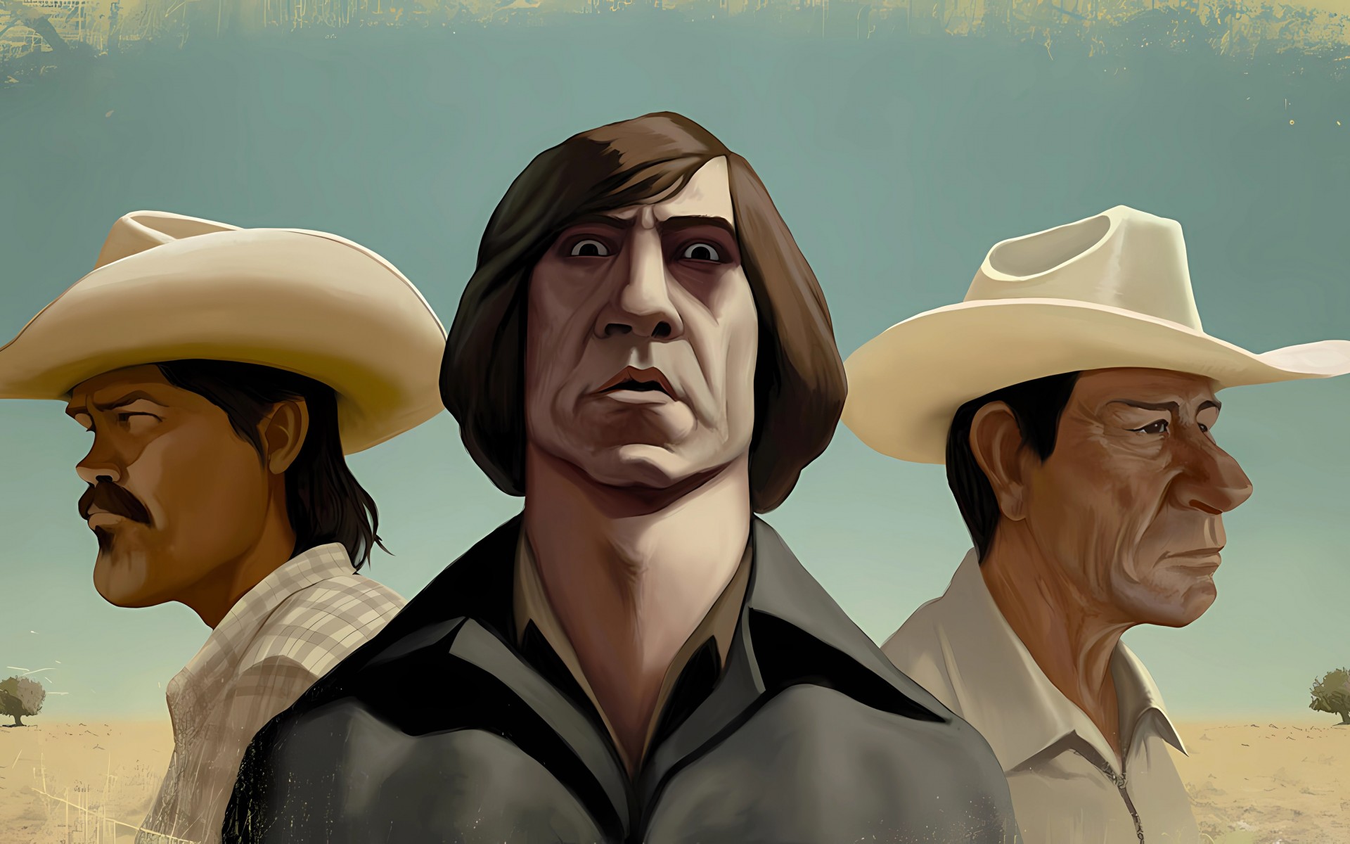 Download No Country for Old Men Art Wallpaper in 1920x1200 Resolution