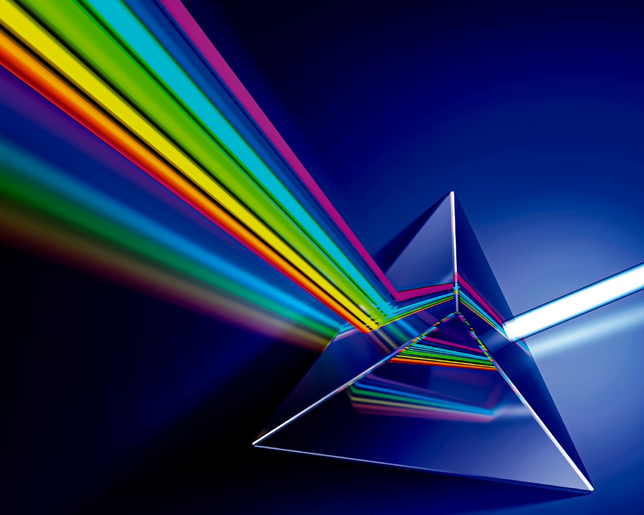 Download Abstract Triangle Prism Colors Wallpaper in 1280x1024 Resolution