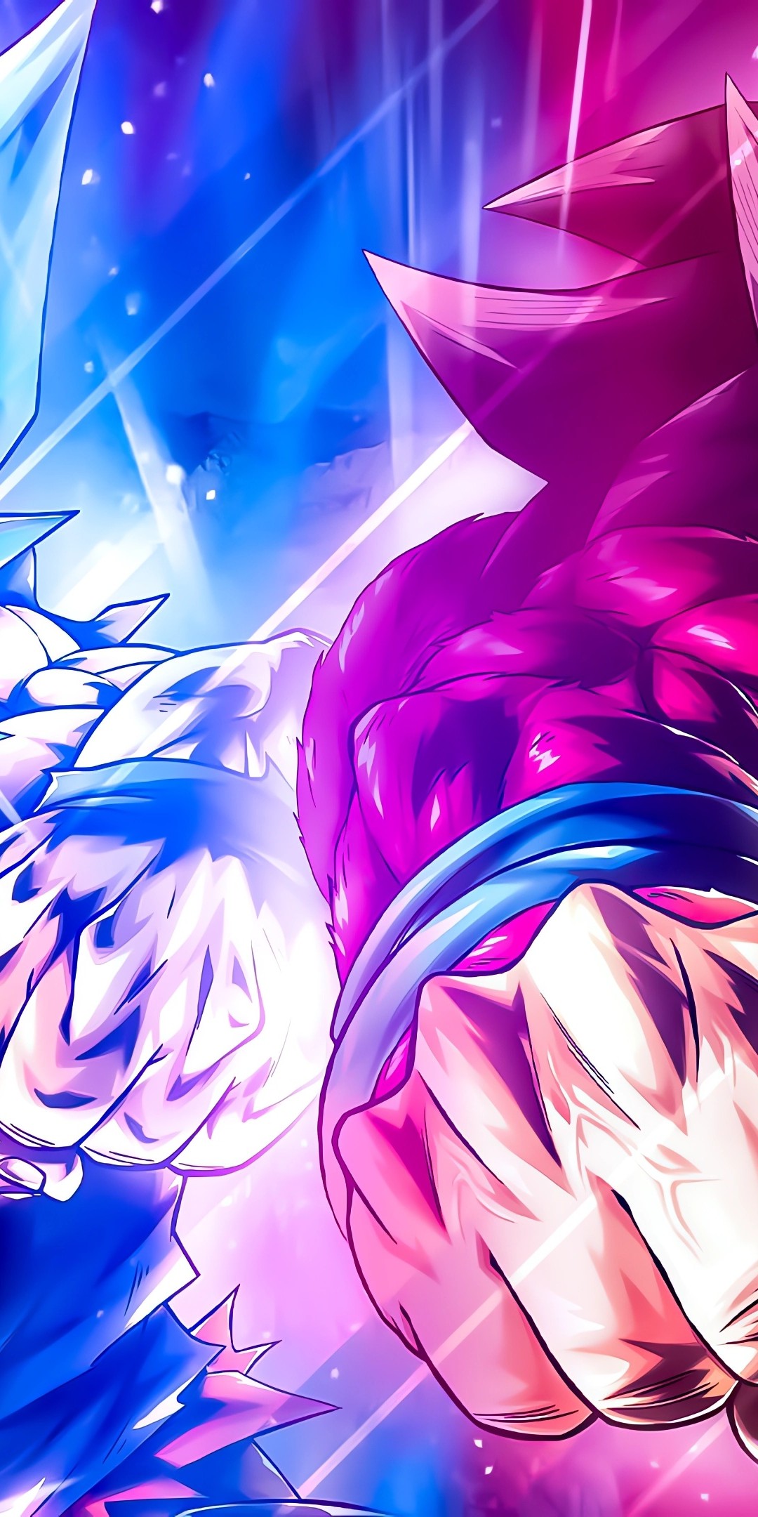 Download Super Saiyan Blue 4 Son Goku Wallpaper in 1080x2160 Resolution