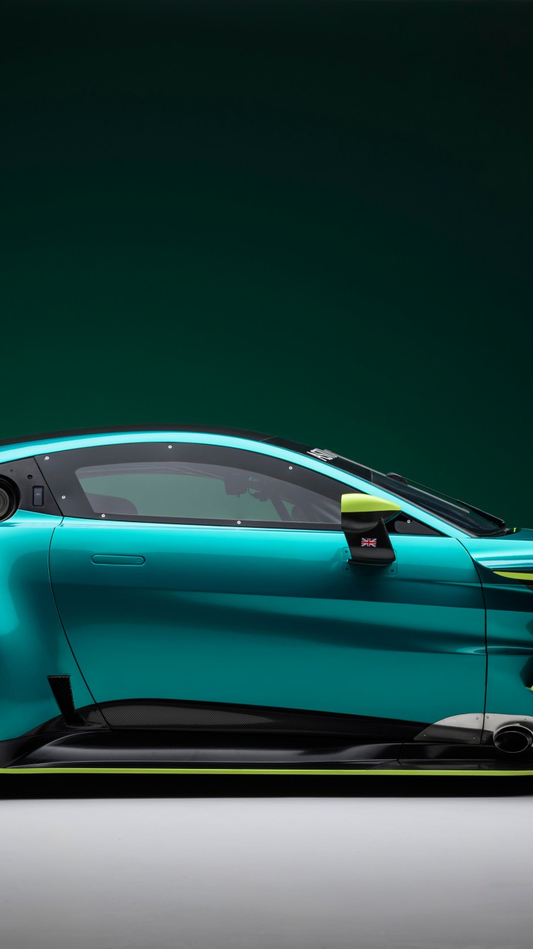 Download Aston Martin Vantage GT3 Wallpaper in 750x1334 Resolution