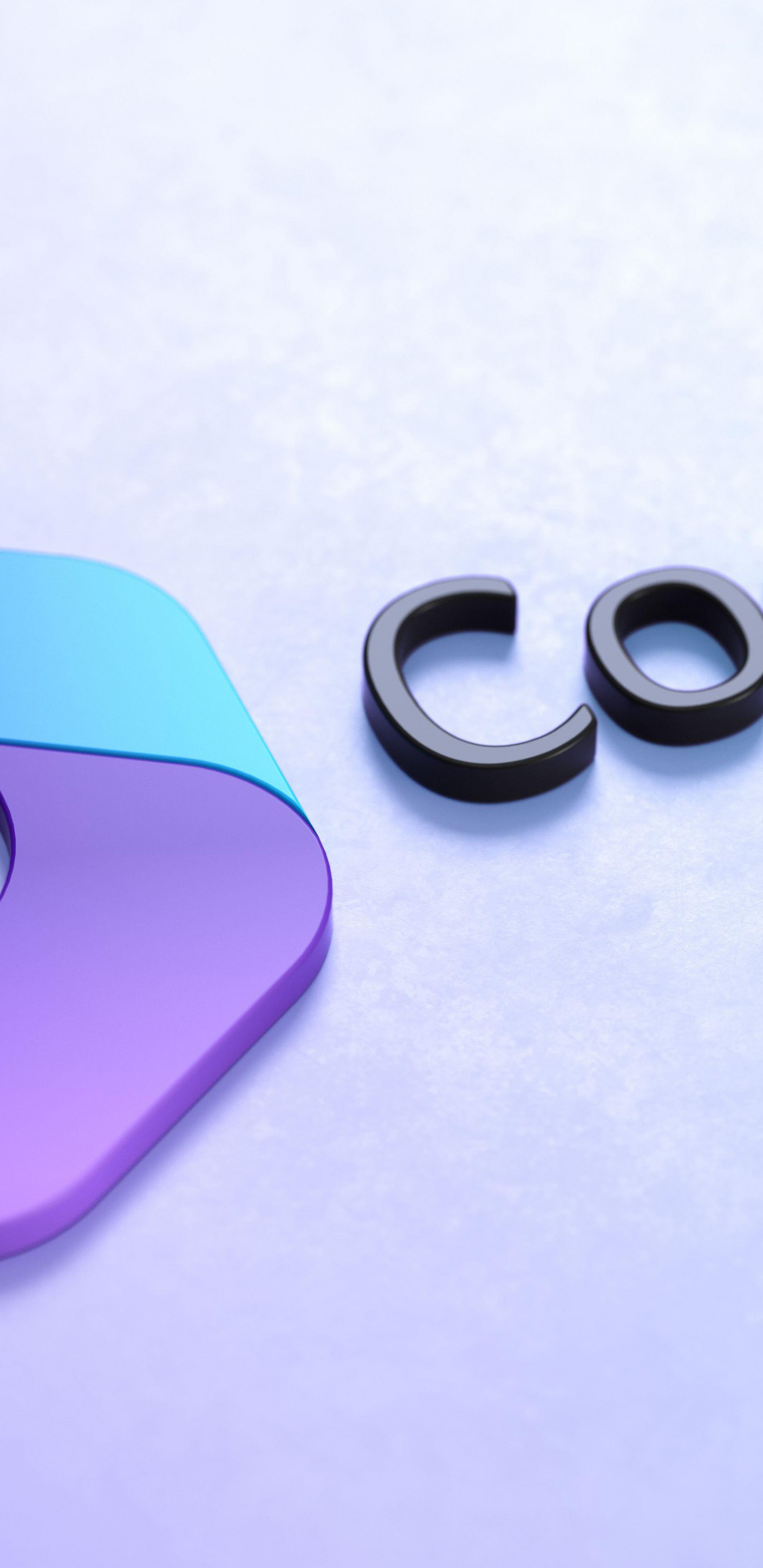 Download Microsoft Copilot Logo Wallpaper in 1440x2960 Resolution